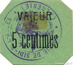 5 Centimes ALGÉRIE Sidi-Bel-Abbès 1916 JPCV.04 SPL