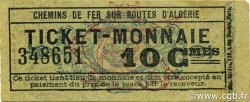 10 Centimes ALGERIA Cfra 1920 JPCV.15