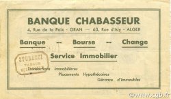 1/10 Loterie ALGÉRIE  1940 P.-- SUP
