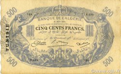 500 Francs TUNISIE  1924 P.05b TTB+