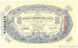 500 Francs TUNISIE  1923 P.05s pr.NEUF
