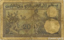 20 Francs TUNISIE  1929 P.06b B