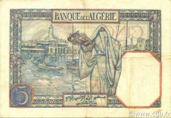 5 Francs TUNISIE  1933 P.08a TTB+