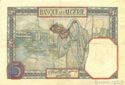 5 Francs TUNISIE  1939 P.08b TTB