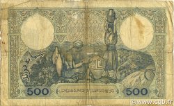500 Francs TUNESIEN  1942 P.14 SGE