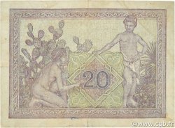 20 Francs TUNISIE  1944 P.18 TTB