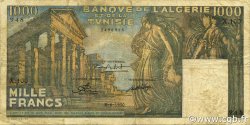 1000 Francs TUNISIE  1950 P.29a TB