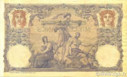 1000 Francs sur 100 Francs TUNISIE  1943 P.31 TTB+
