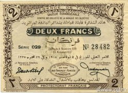 2 Francs TUNISIE  1918 P.44