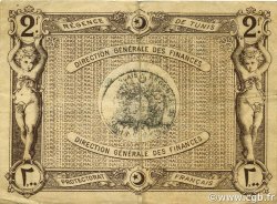 2 Francs TUNISIE  1921 P.53 TTB
