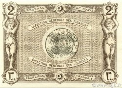 2 Francs TUNISIE  1921 P.53 SUP+