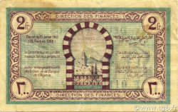 2 Francs TUNISIE  1943 P.56 TTB
