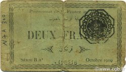 2 Francs MAROC  1919 P.07a B