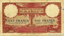 100 Francs MAROC  1925 P.14 B