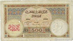500 Francs MAROC  1947 P.15b pr.B