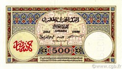 500 Francs MAROC  1923 P.15s SUP+