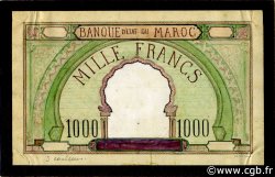 1000 Francs Essai MAROC  1920 P.-- TTB