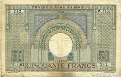 50 Francs MAROC  1945 P.21 TB+