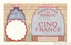 5 Francs MAROC  1941 P.23As pr.NEUF