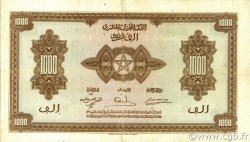 1000 Francs MAROC  1943 P.28 TB à TTB