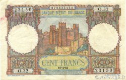 100 Francs MAROC  1951 P.45 pr.SUP