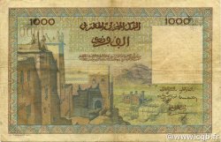 1000 Francs MAROC  1951 P.47 pr.TTB