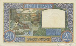 20 Francs TRAVAIL ET SCIENCE FRANCE  1941 F.12.15 pr.NEUF