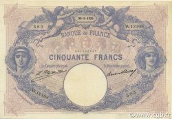 50 Francs BLEU ET ROSE FRANCE  1926 F.14.39 SUP
