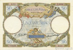50 Francs LUC OLIVIER MERSON type modifié FRANCE  1931 F.16.02 TTB à SUP