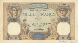 1000 Francs CÉRÈS ET MERCURE FRANCE  1930 F.37.04 TTB à SUP