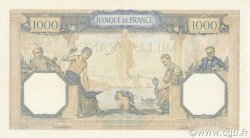 1000 Francs CÉRÈS ET MERCURE type modifié FRANCE  1937 F.38.07 SUP à SPL