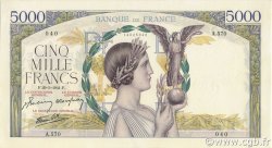 5000 Francs VICTOIRE Impression à plat FRANCE  1941 F.46.22 SPL