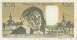 500 Francs PASCAL FRANCE  1989 F.71.42 TTB