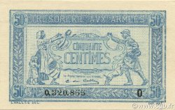50 Centimes TRÉSORERIE AUX ARMÉES 1917 FRANCE  1917 VF.01.15 UNC