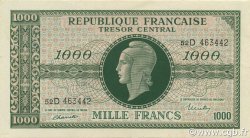 1000 Francs MARIANNE chiffres maigres FRANCE  1945 VF.13.01 NEUF