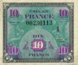 10 Francs DRAPEAU FRANCE  1944 VF.18.02