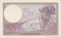 5 Francs FEMME CASQUÉE modifié FRANCE  1939 F.04.09 SPL+