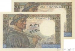 10 Francs MINEUR FRANCE  1947 F.08.17
