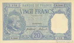 20 Francs BAYARD FRANCE  1918 F.11.03 SUP+