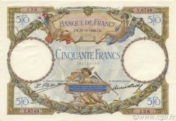 50 Francs LUC OLIVIER MERSON type modifié FRANCE  1930 F.16.01 pr.SPL