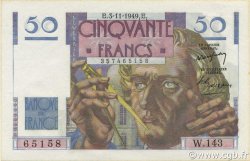50 Francs LE VERRIER FRANCE  1949 F.20.13 pr.NEUF
