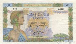 500 Francs LA PAIX FRANCE  1944 F.32.47 TTB