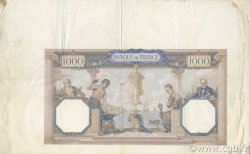 1000 Francs CÉRÈS ET MERCURE FRANCE  1927 F.37.00Ec TTB+