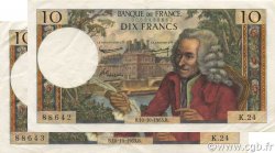 10 Francs VOLTAIRE FRANCE  1963 F.62.04 SUP
