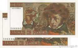 10 Francs BERLIOZ FRANCE  1978 F.63.23 AU+