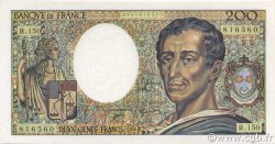 200 Francs MONTESQUIEU FRANCE 1992 F.70.12c