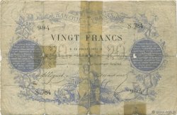 20 Francs type 1871 FRANCE  1872 F.A46.03 AB