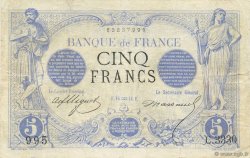 5 Francs NOIR FRANCE  1874 F.01.25 TB