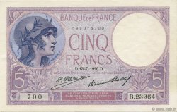 5 Francs FEMME CASQUÉE FRANCE  1926 F.03.10 SUP+