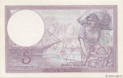 5 Francs FEMME CASQUÉE modifié FRANCE  1940 F.04.16 NEUF